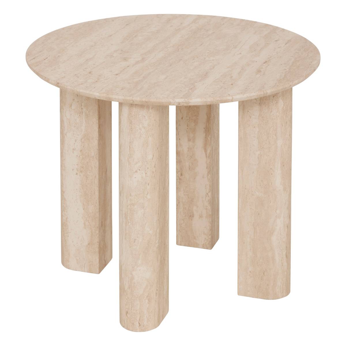 Side Table "Anaya" Beige, 50.5x50.5 cm