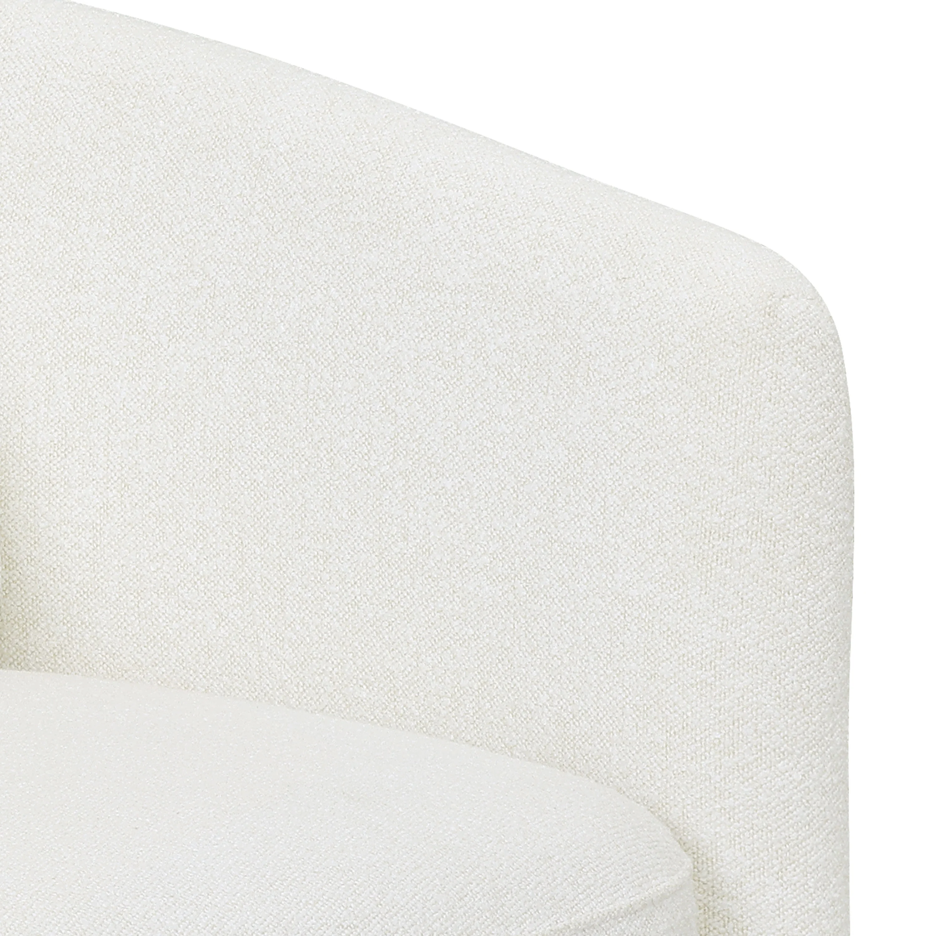 Beautiful Drew Accent Chair by Drew Barrymore, Cream Boucle - Image 14