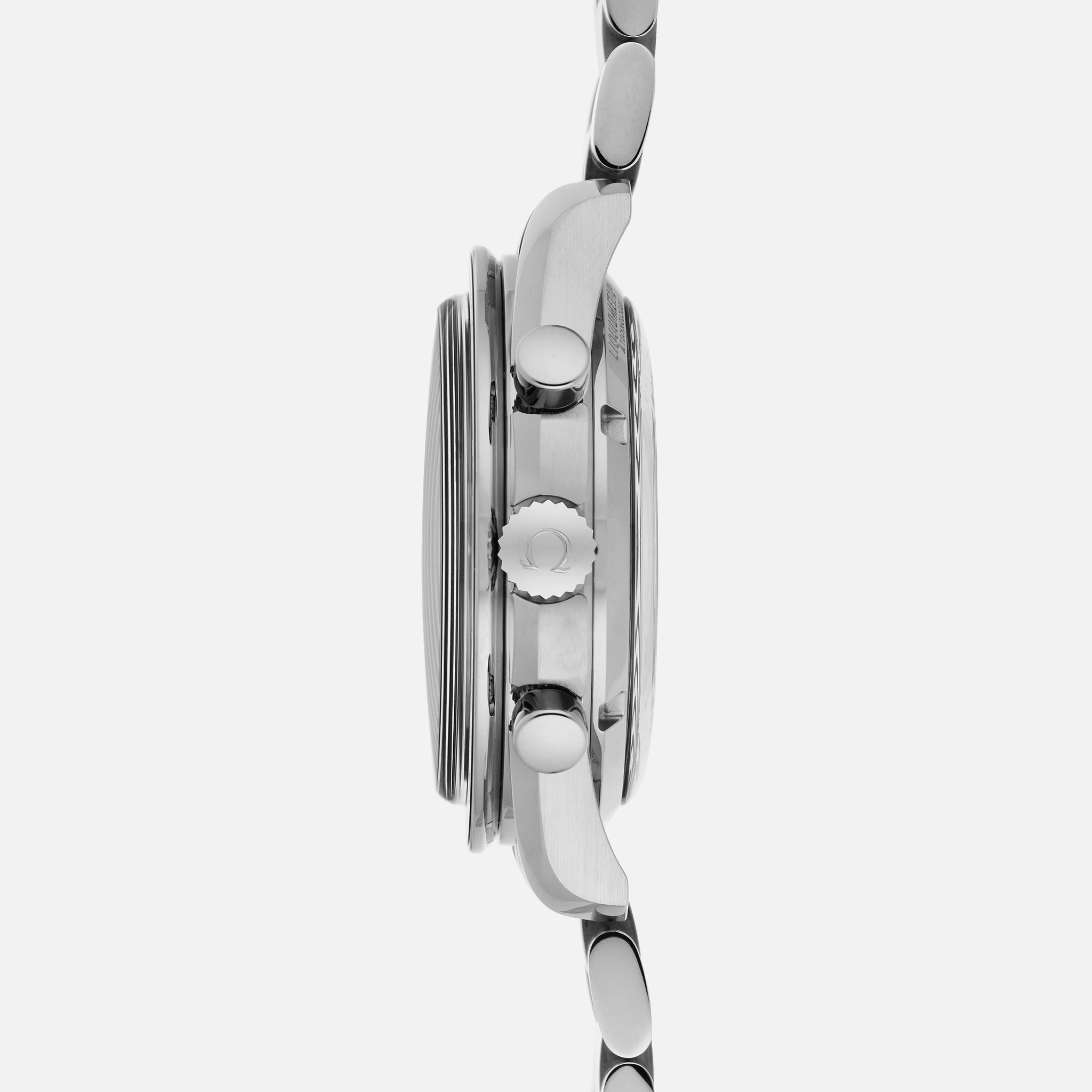 Speedmaster Racing Co-Axial Master Chronometer Chronograph 44.25mm White Dial On Bracelet(1:1 replica) - Top club