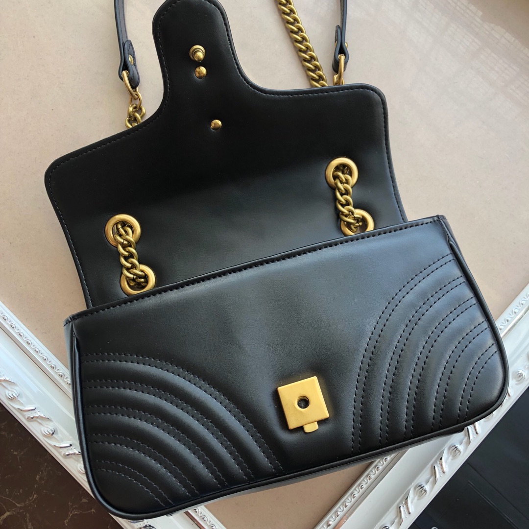 Replica Gucci Marmont Small Matelasse Shoulder Bag Nano/22Cm/26Cm1:1High-quality replica