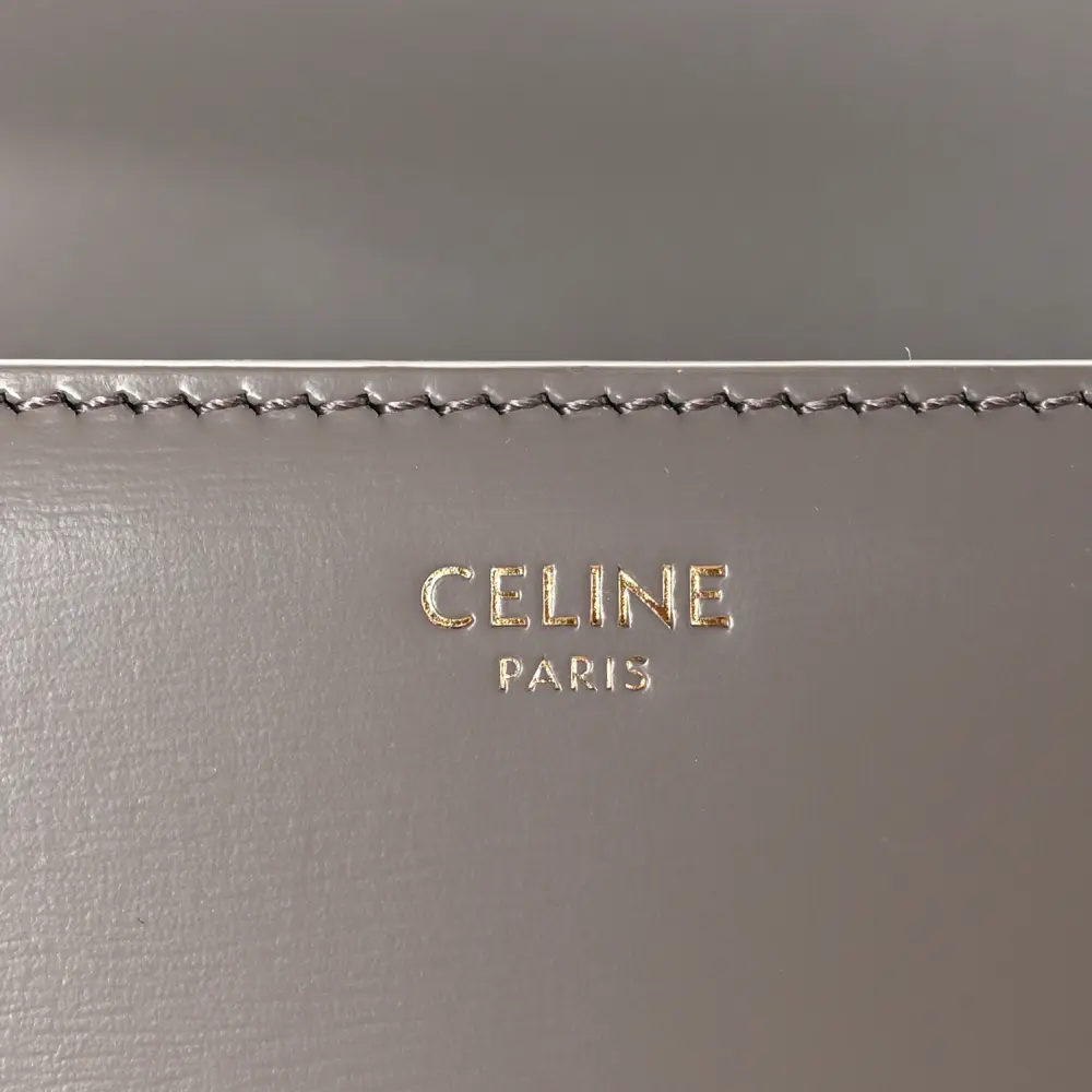 Superfake Celine Pebble Leather with Gold Hardware1:1High-quality replica