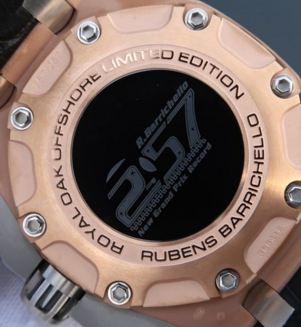 Replica Audemars Piguet JF Royal Oak Offshore 26078 RG Skeleton Dial A3126 - Top club