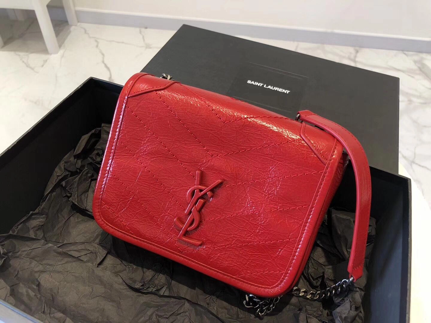 YSL NIKI CHAIN WALLET - Tidelocker Bags Ru1:1High-quality replica