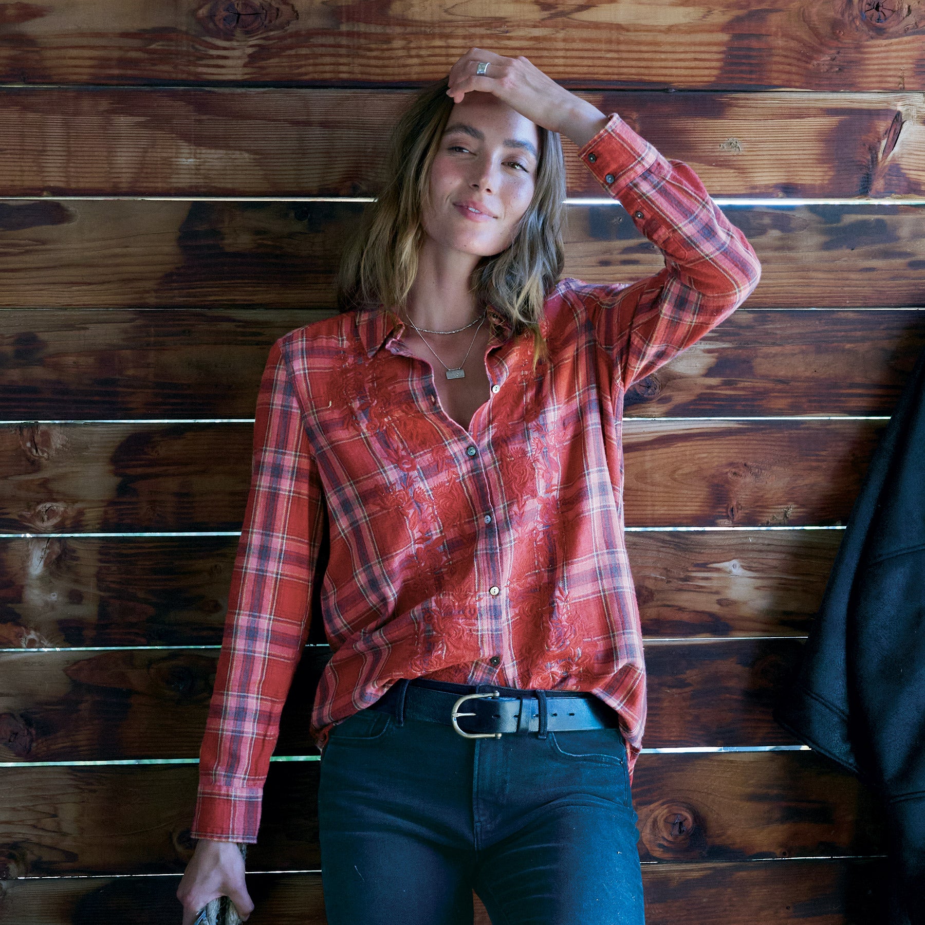 Amadi Plaid Tunic, Petite - Sundance Clothing