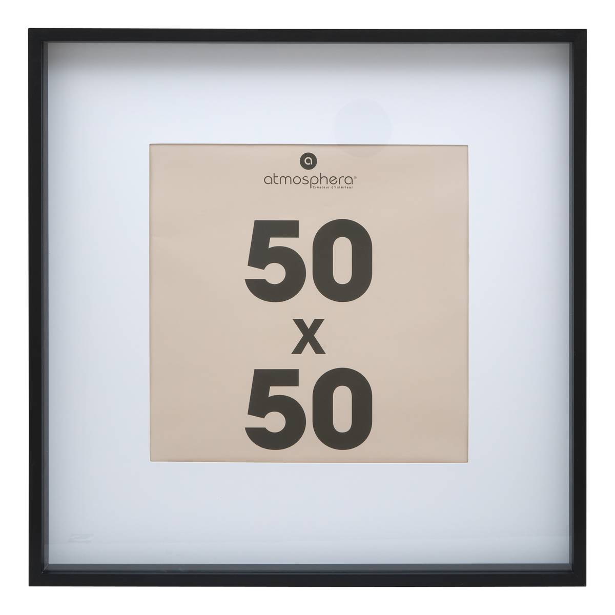 Photo frame "Axel" Black, 50x50 cm