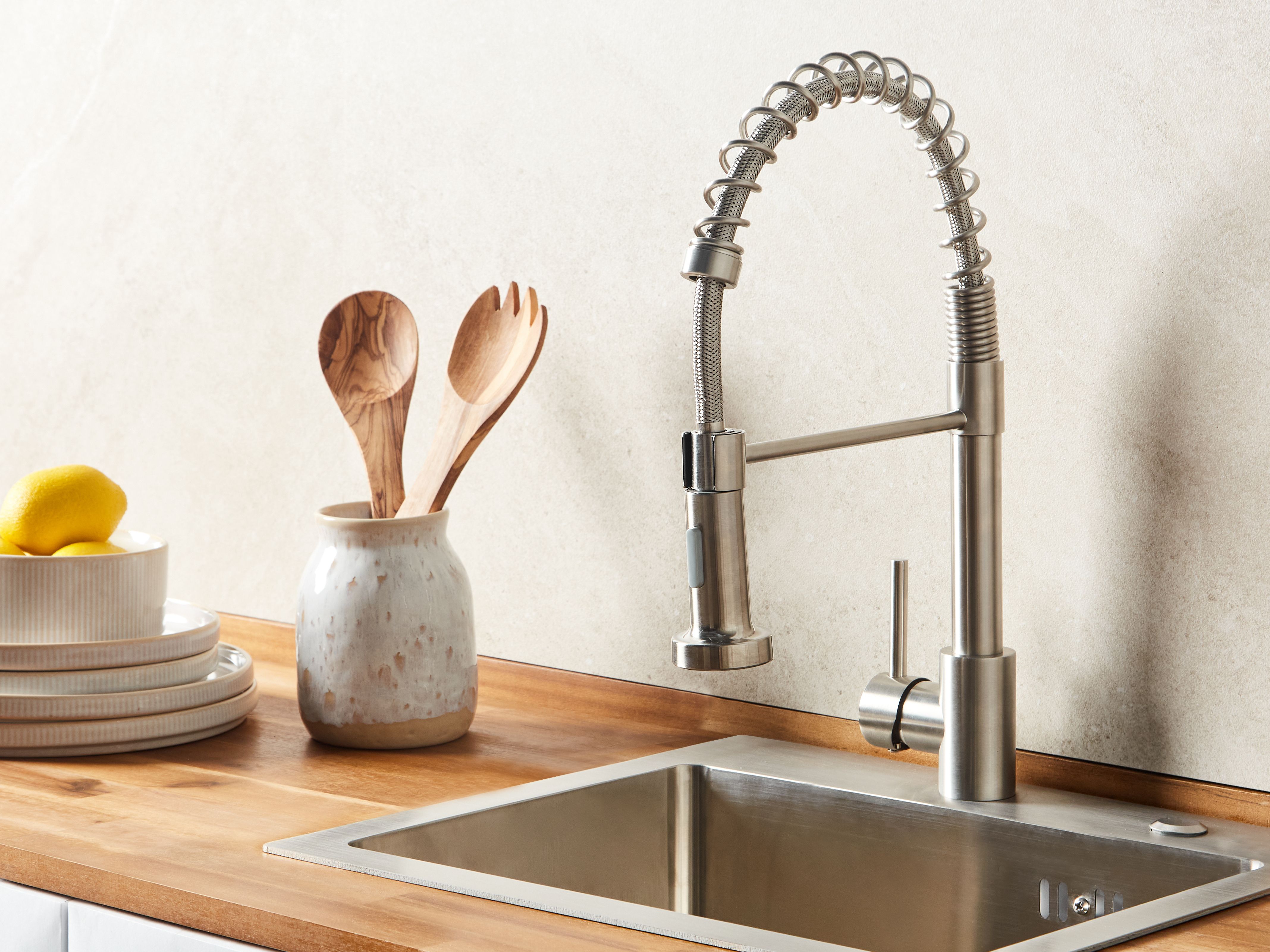 Kitchen Spring Coil Tap MAIHUE Silver