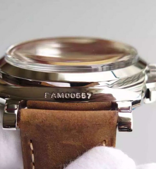 Replica Panerai PAM557 Black Dial Brown Asso Strap P.3000 Super Clone - Top club