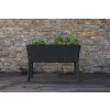 Keter Splendor 31.7 Gallon Raised Garden Bed with Self Watering and Drainage, Grey - Image 5