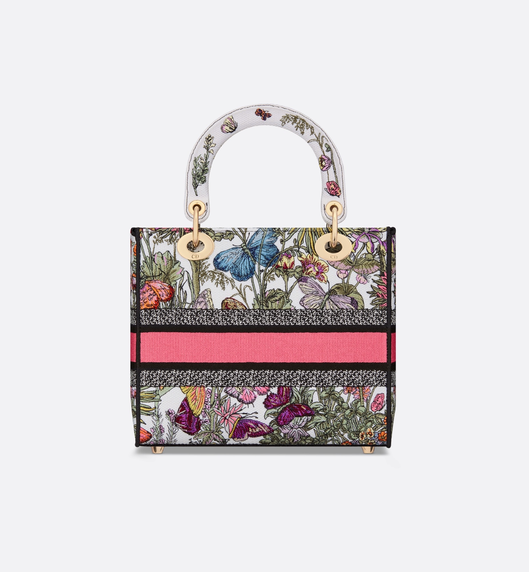Christian Dior Medium Lady D-Lite Bag White Multicolor For Women M0565OEBJ_M20E – 24 Cm/ 9.5 Inches1:1High-quality replica