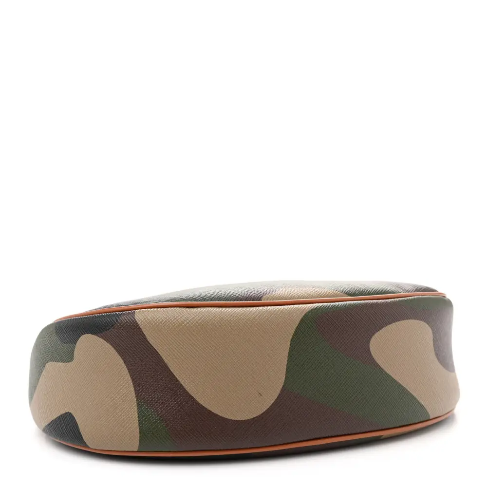 Replica Celine Shoulder Bag in Khaki Camouflage Canvas & Leather1:1High-quality replica