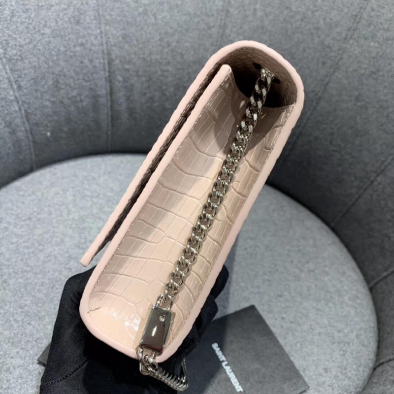 Replica Saint Laurent Medium Kate Tassel Chain Bag In Crocodile Leather 3541191:1High-quality replica