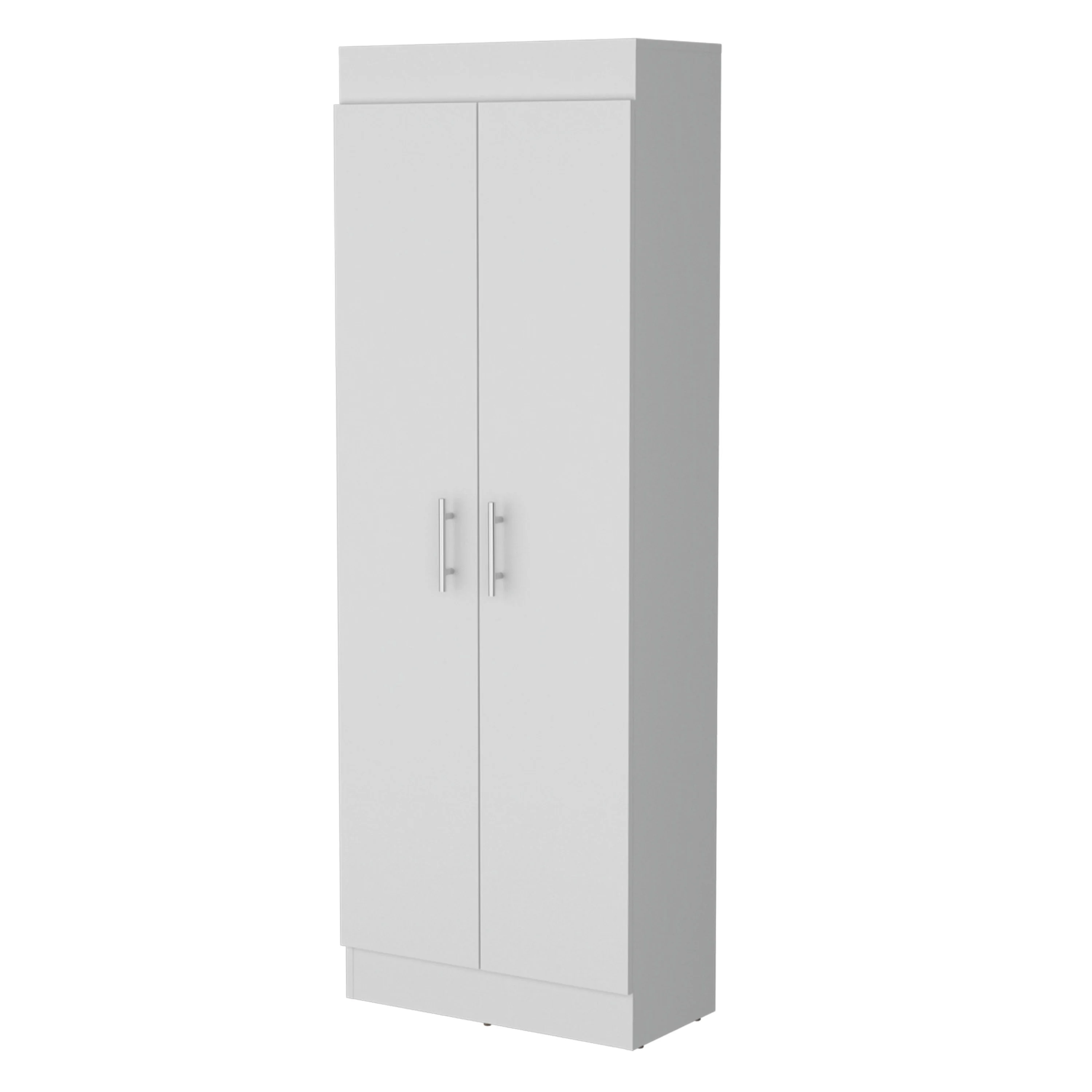 Kitchen Island Furniture Dawson Pantry Cabinet with Sleek 5-Shelf Storage,Dining Kitchen Carts