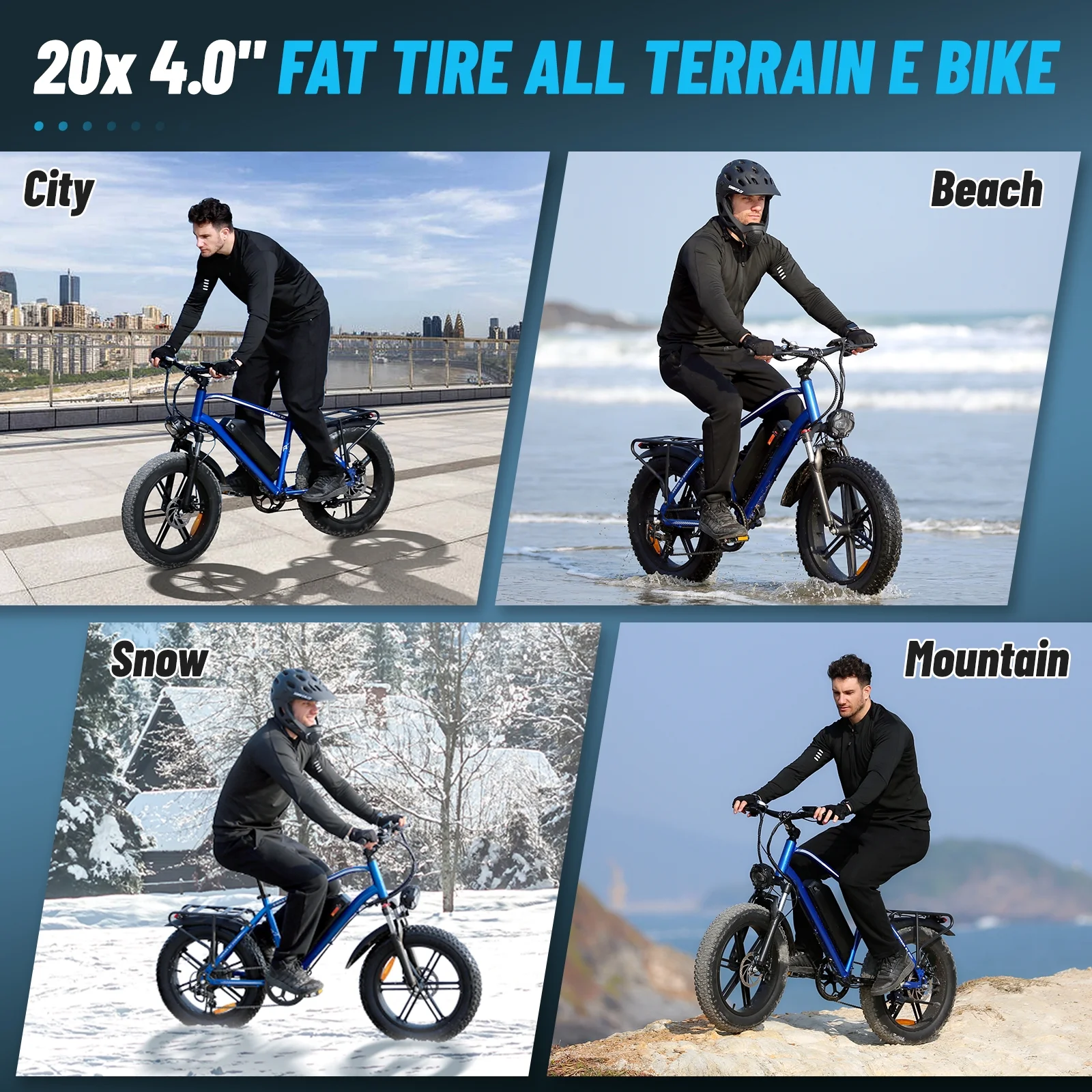 Hipatoo 26" Electric Bike 500W 20MPH E-bike, 36V 10.4Ah Battery, Ebike for Adults, E Bike UL2849 - Image 39