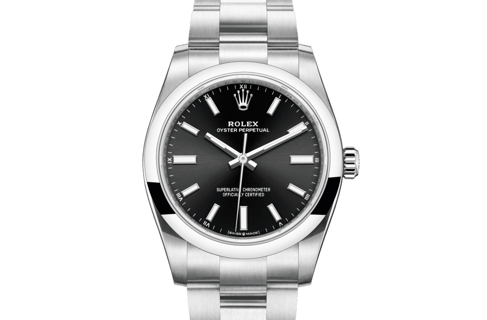 ROLEX Oyster Perpetual 34 – M124200-0002(1:1 replica) - Elite Watch Atelier