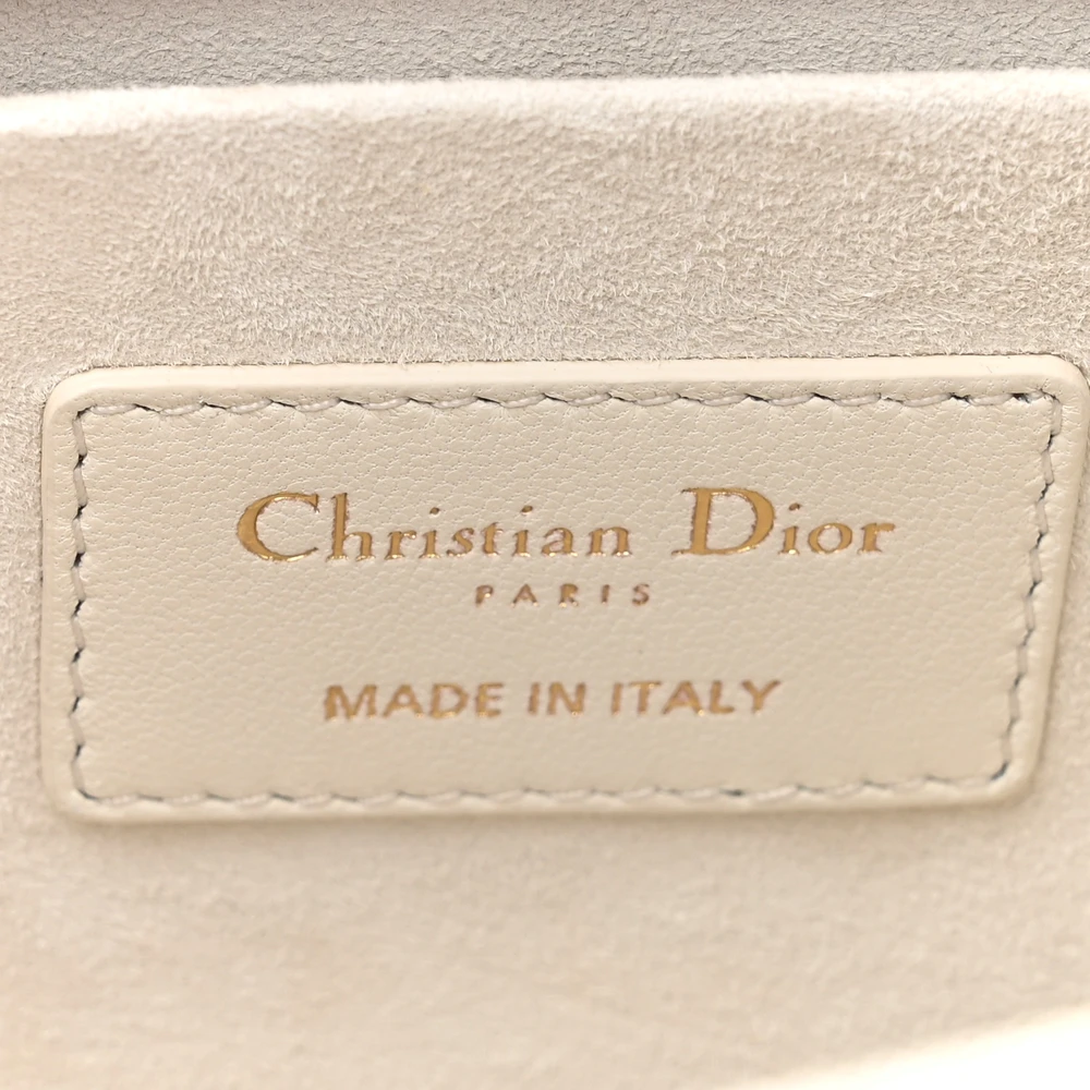 Mirror Quality Replica Dior Lady D-Joy Handbag in Ornamental White