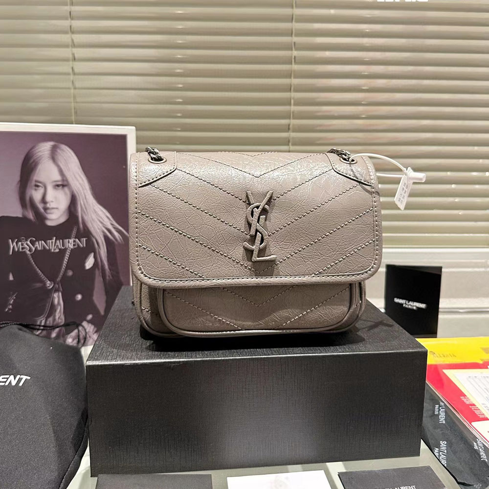 Saint Laurent YSL Niki Baby In Vintage Leather1:1High-quality replica