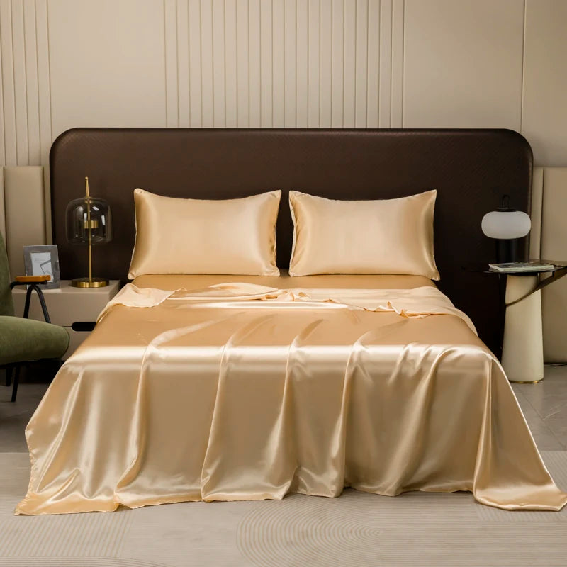 SatinLuxury | Hoogwaardige Zwarte Laken