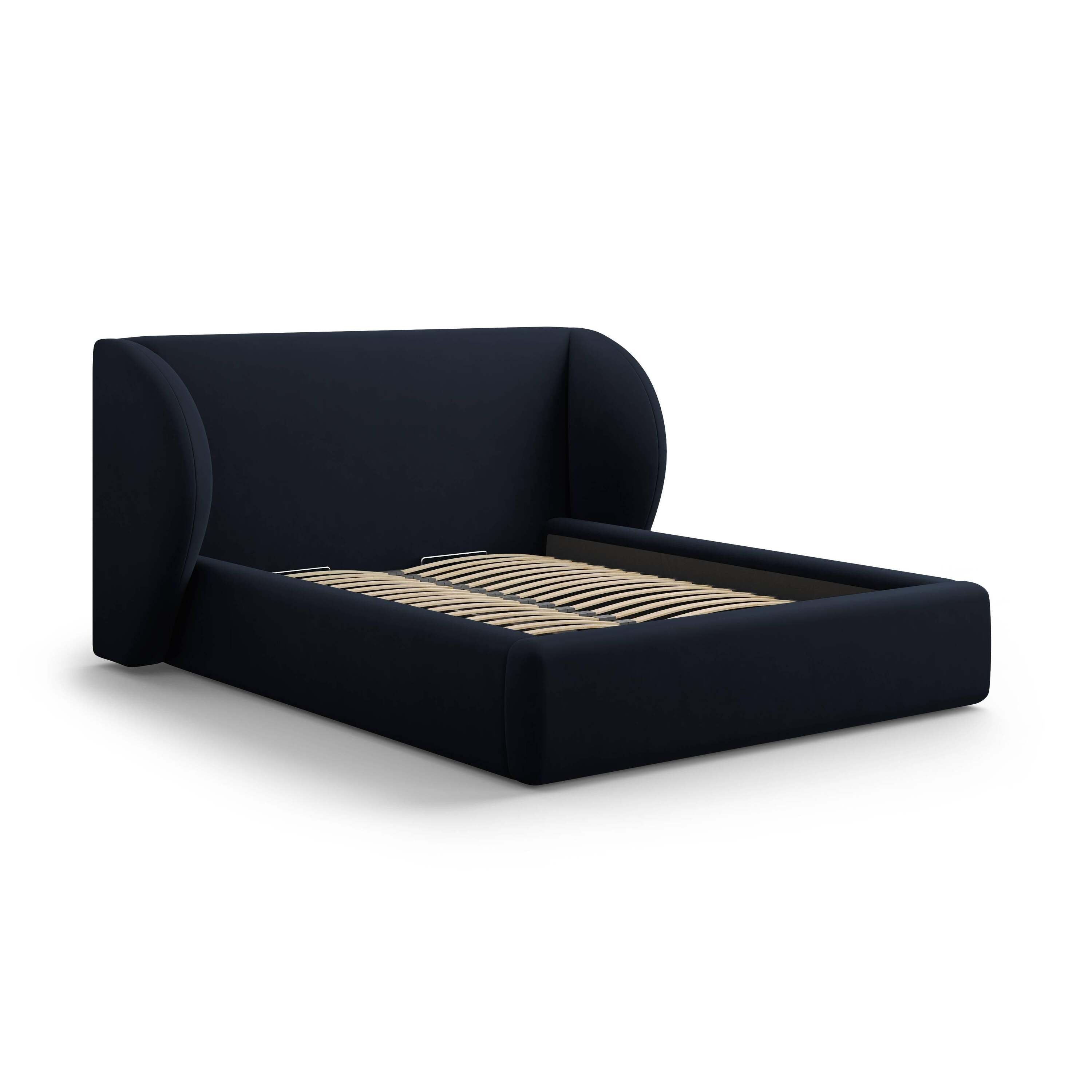 Micadoni Bedframe Miley met Opbergruimte - 180 x 200 cm - Fluweel - Do