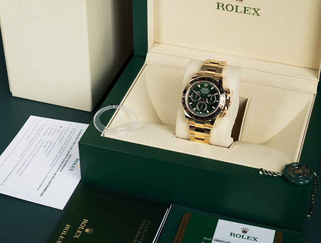 Rolex Cosmograph Daytona 40 mm 18 ct yellow gold Ref# 116508-0013(1:1 replica) - Elite Watch Atelier