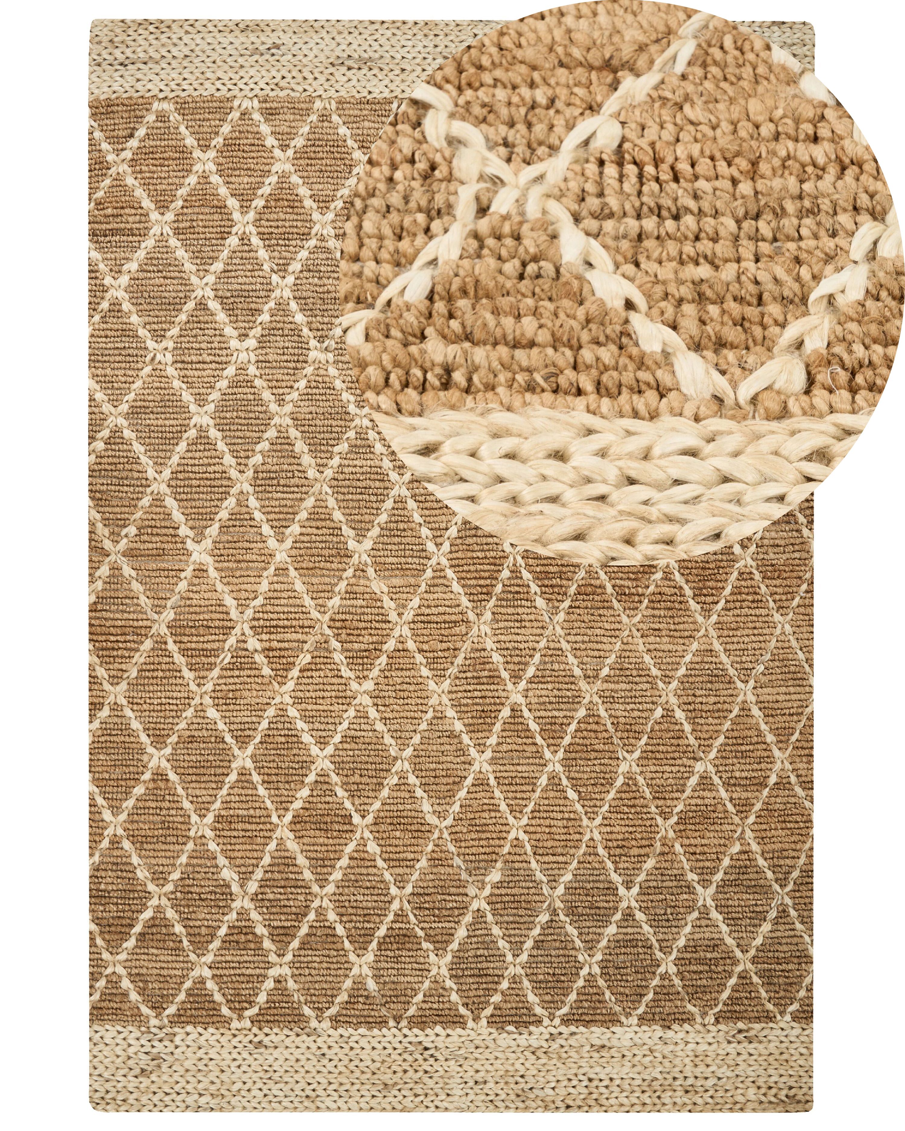 Rug ZORAVA Beige 200 x 300 cm Jute