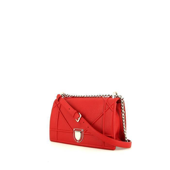 Dior Diorama shoulder bag in red leather1:1High-quality replica