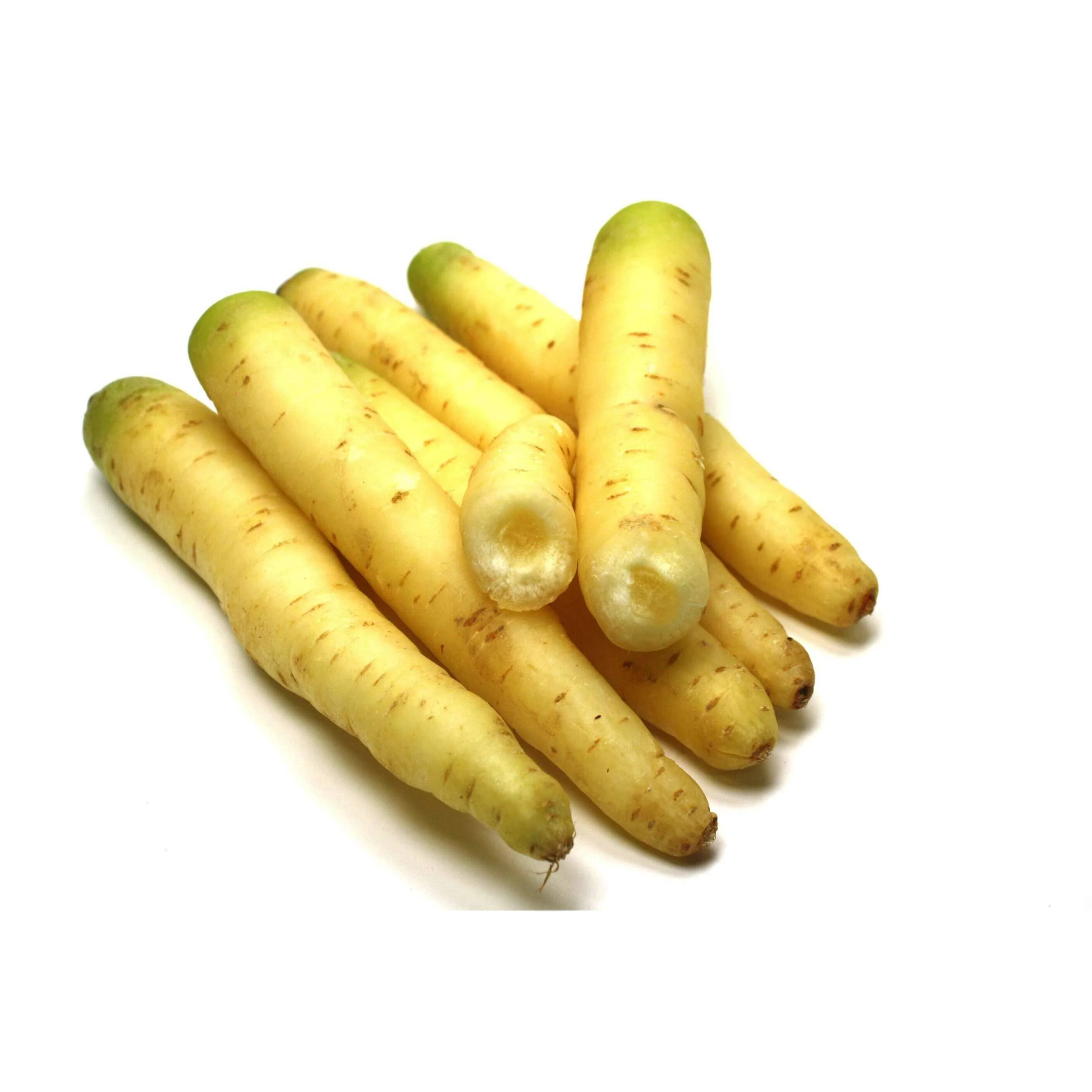 White carrots – a mild rarity for fine and colorful vegetable dishes
