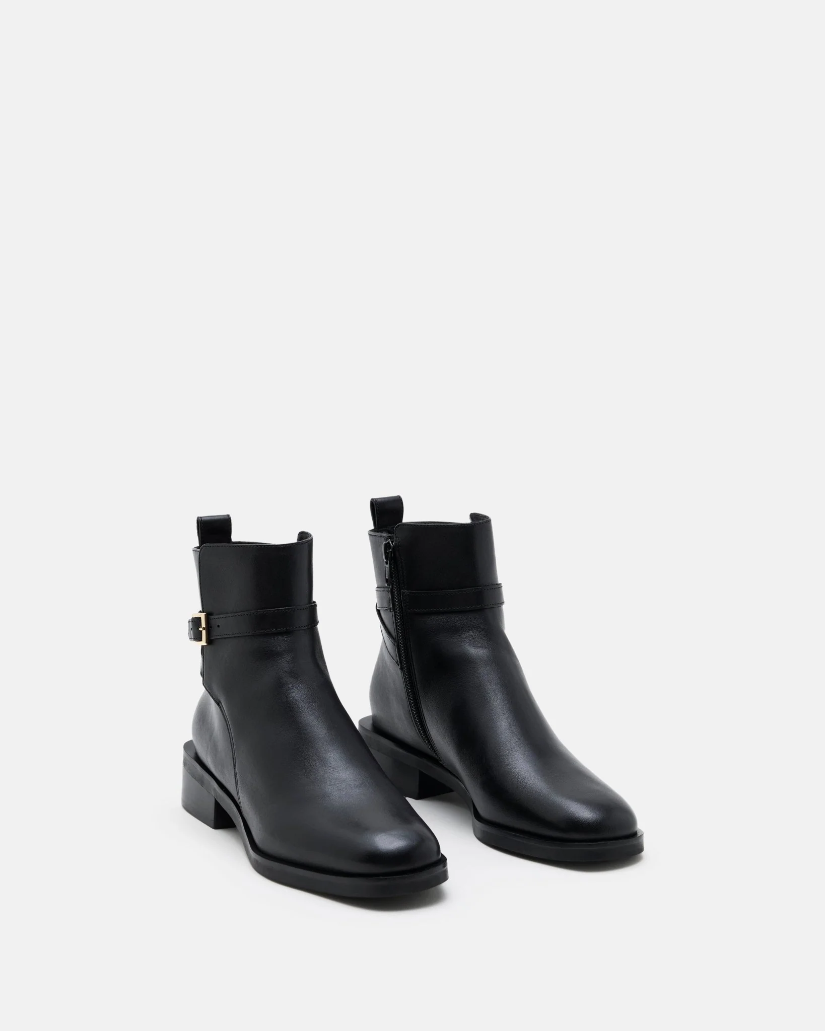 BOTTINES KENNEDY - En cuir noir