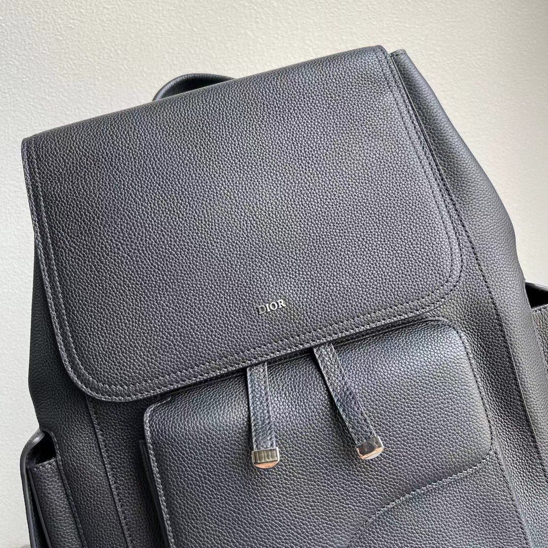 Saddle Backpack Black For Women‎ 16.5 in/ 42 cm CD1:1High-quality replica
