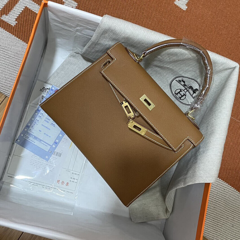 Replica Hermes Kelly Bag 25 Epsom Leather1:1High-quality replica