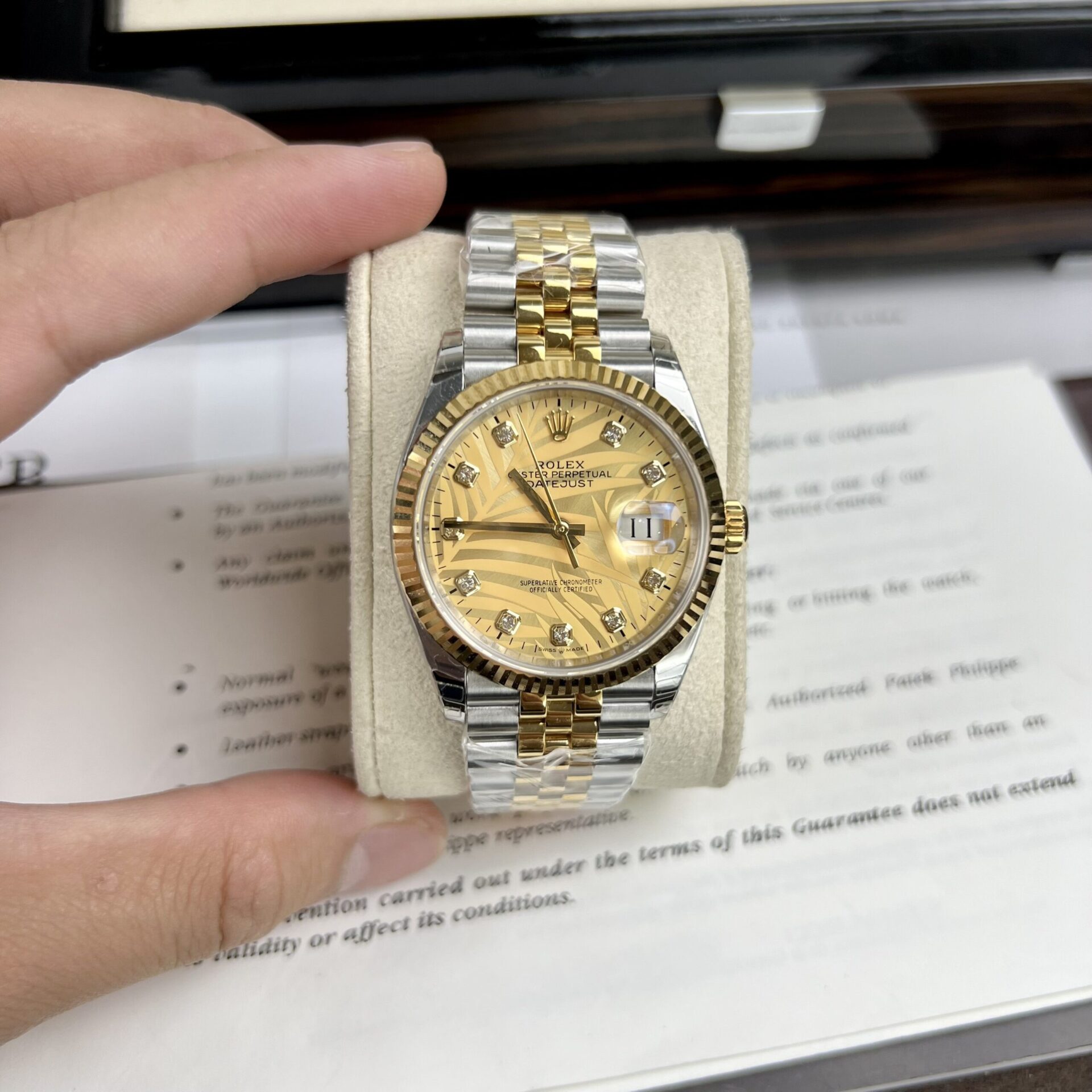 Rolex DateJust Fake Watch Demi Gold Jubilee Strap EW Factory 36/41mm - Elite Watch Atelier