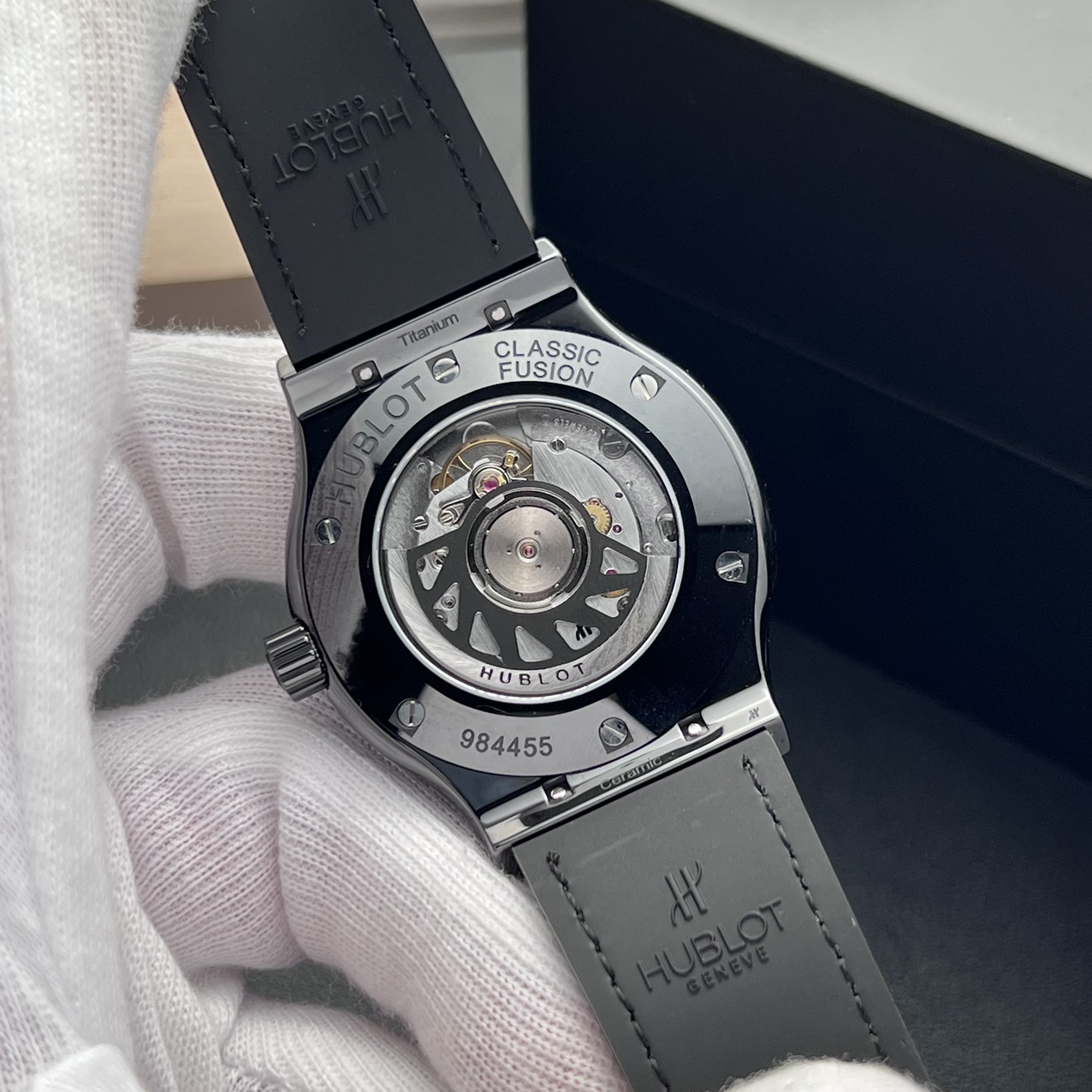 Hublot Classic Fusion Ceramic Diamond Bezel Replica High Quality JJZ 42mm - Top club
