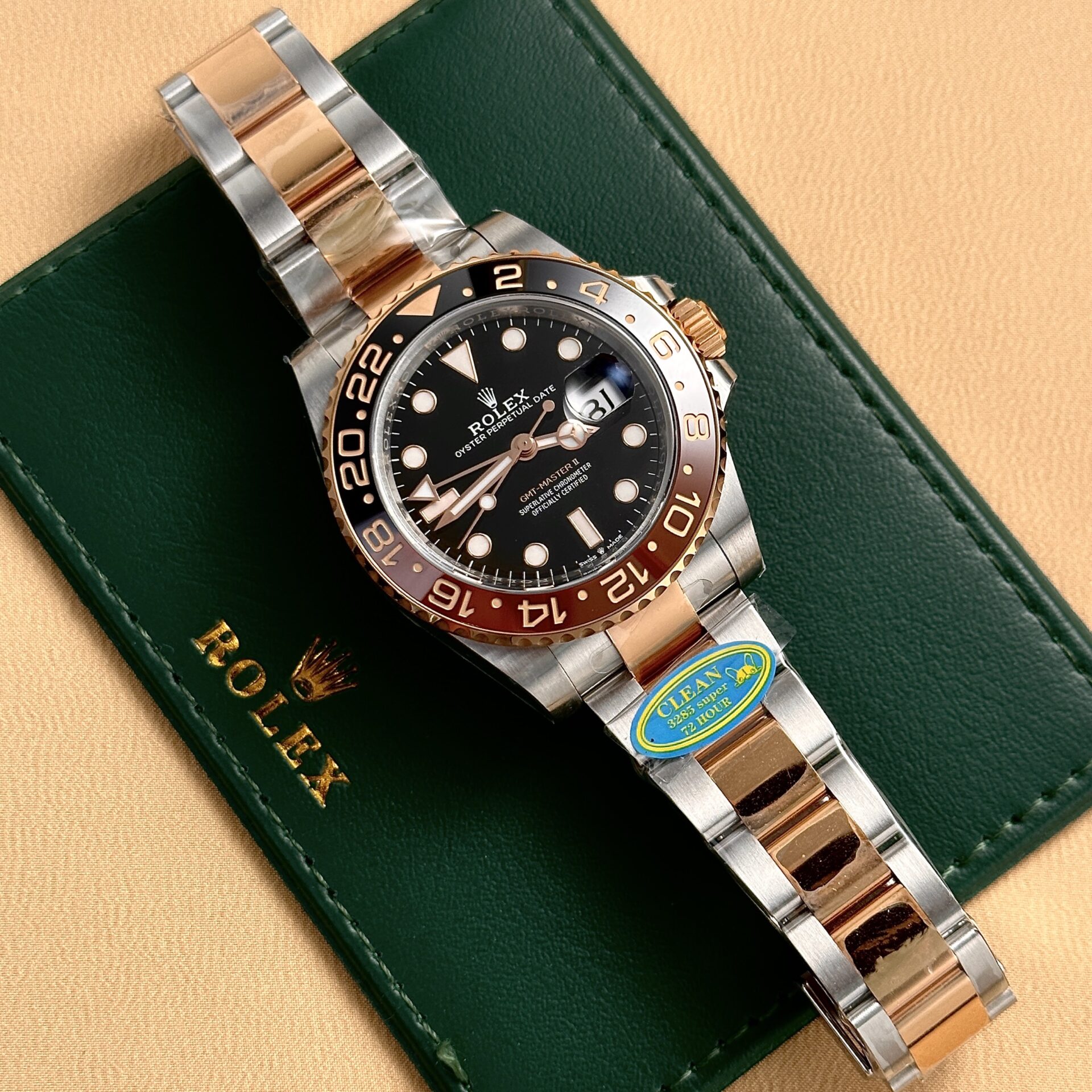 Rolex GMT-Master II 126711CHNR Root Beer Replica Watch Clean Factory 40mm - Elite Watch Atelier