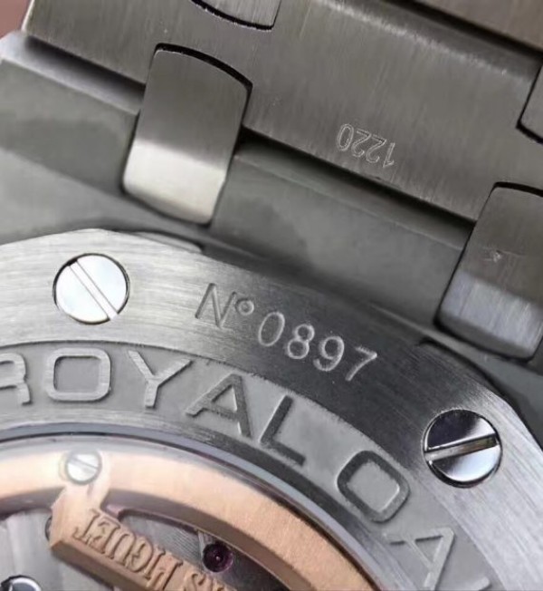 Replica Audemars Piguet JF Royal Oak 41mm 26574 SS Blue Dial SS Bracelet A5134 - Top club