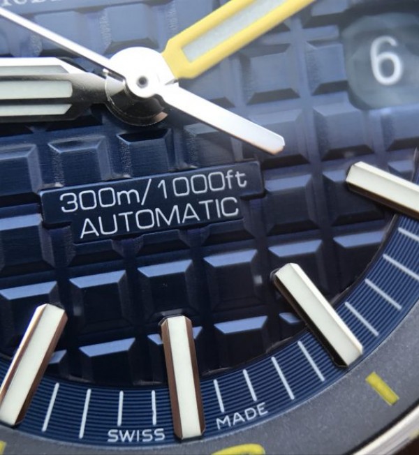 Replica Audemars Piguet JF Royal Oak Offshore Diver 2017 Blue 15710 Rubber Strap A3120 - Top club