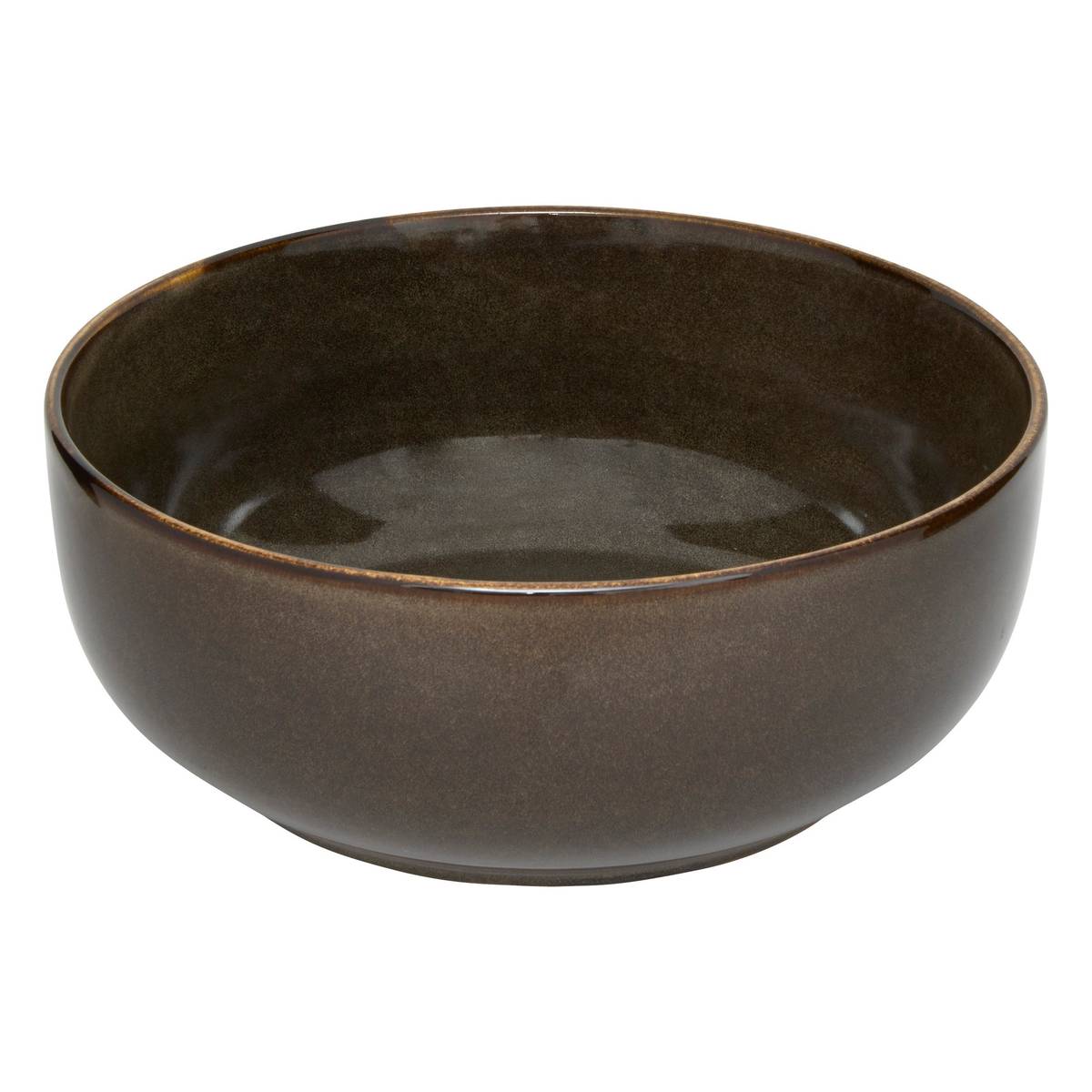Salad Bowl "Unknown Land" D.21.5 cm, Beige