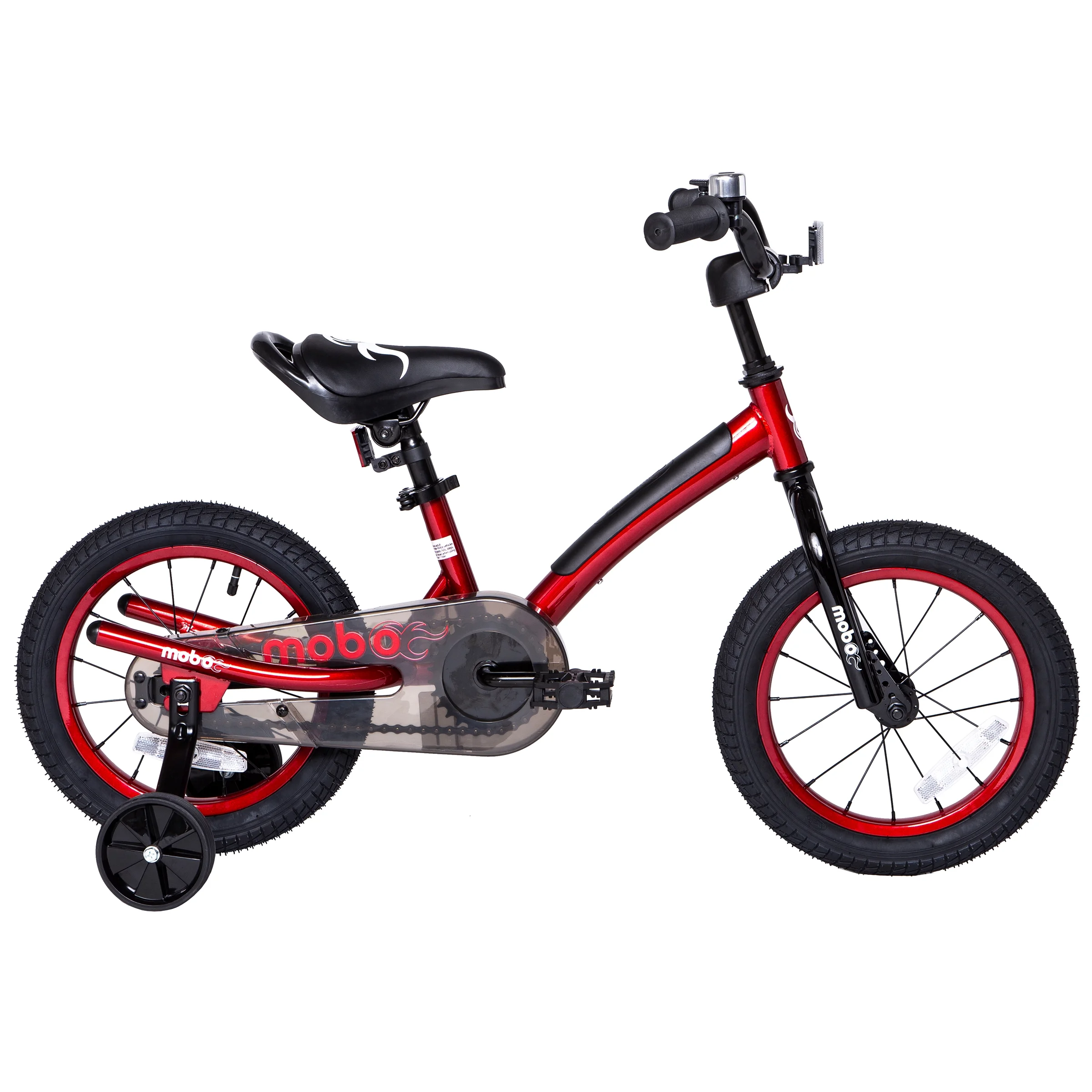 Mobo First Boy's 14" Kids Bike, Ages 3-5 Years Old, Red - Image 11