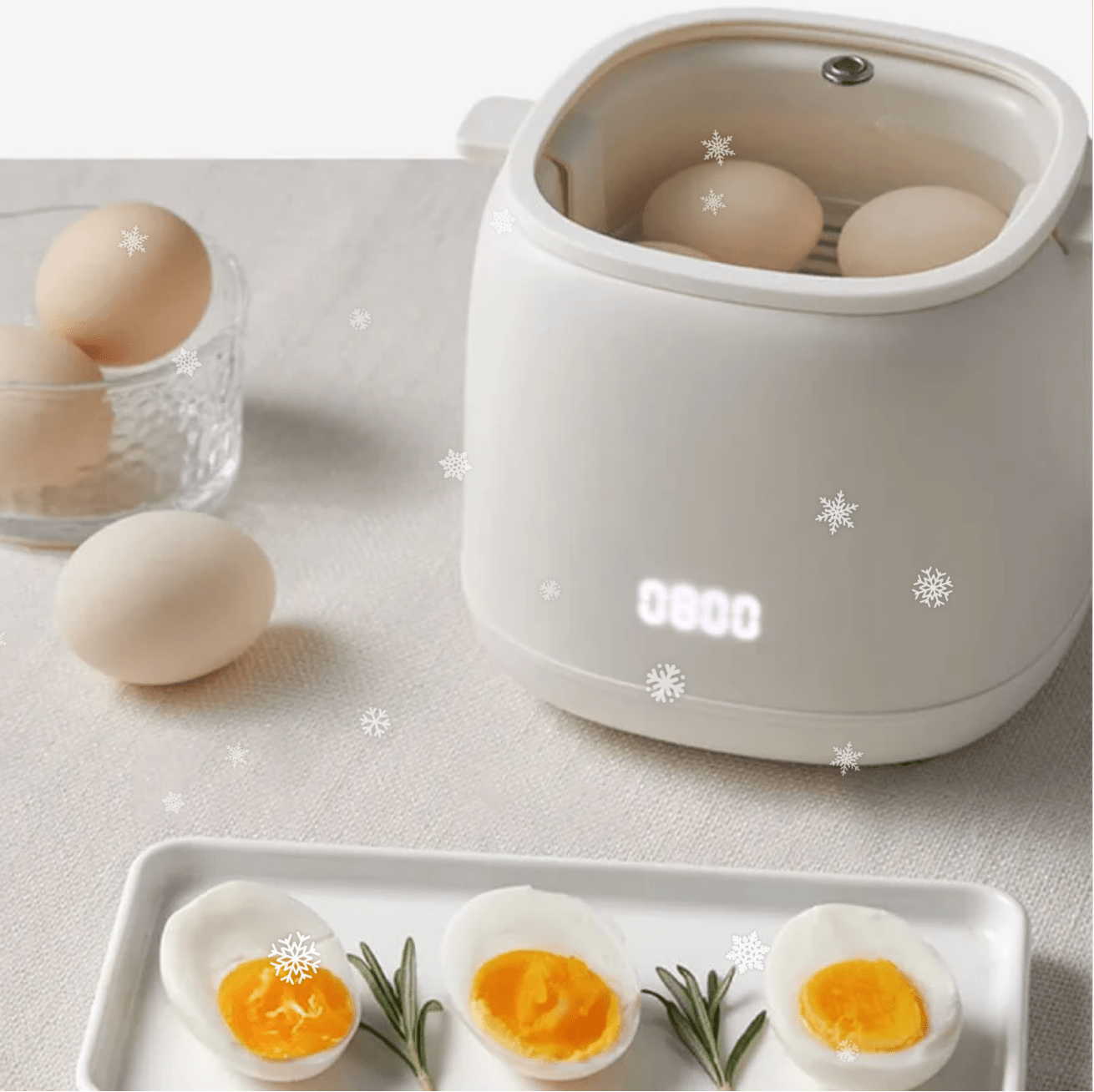EggMaster | Ultra Slimme Eierkoker met 6 Kookmodi