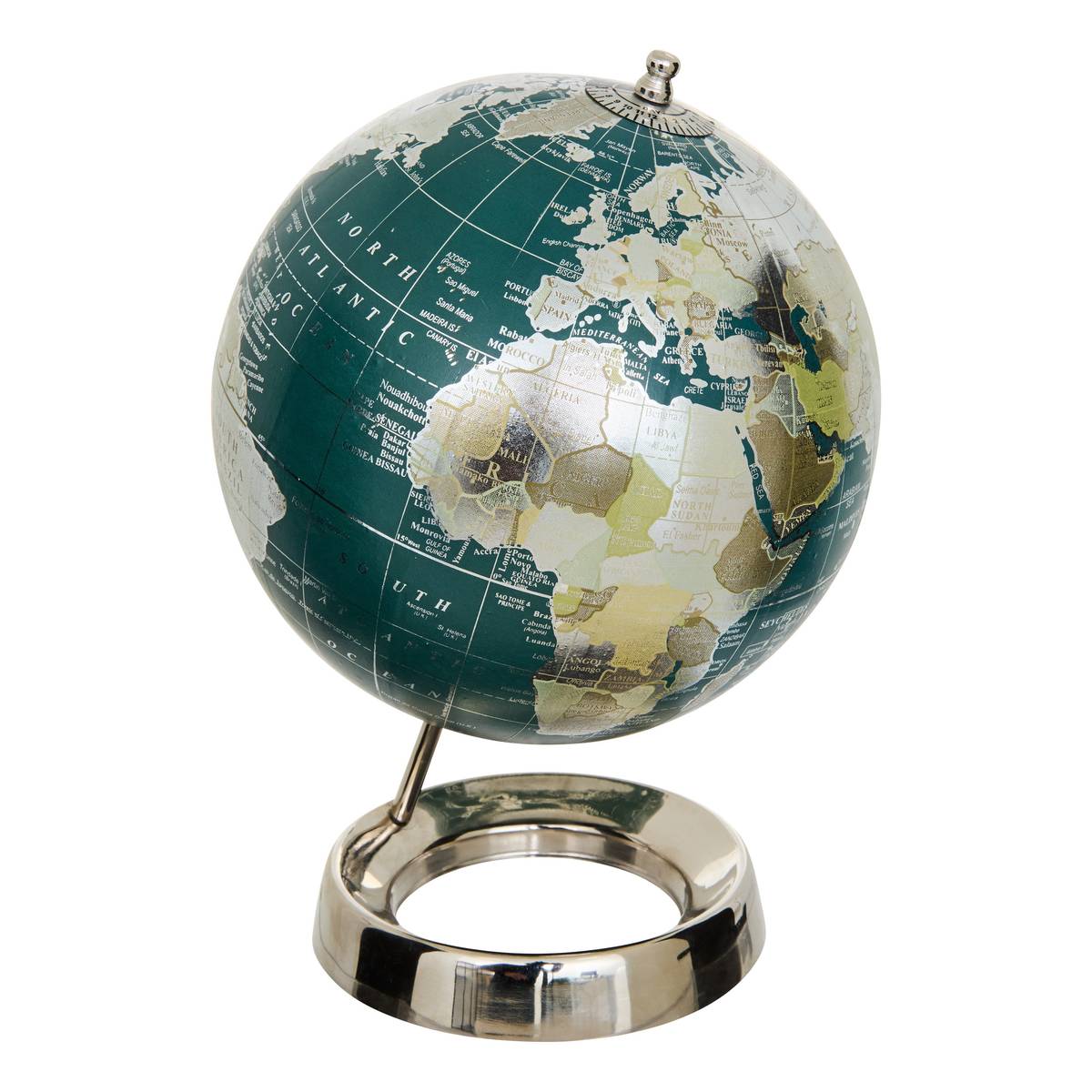 Globe "Reso" Blue, H.28 cm