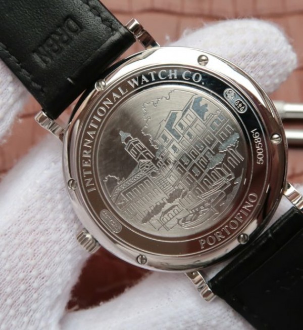 Replica IWC MK Portofino IW356514 Silver Dial Diamonds Bezel - Top club