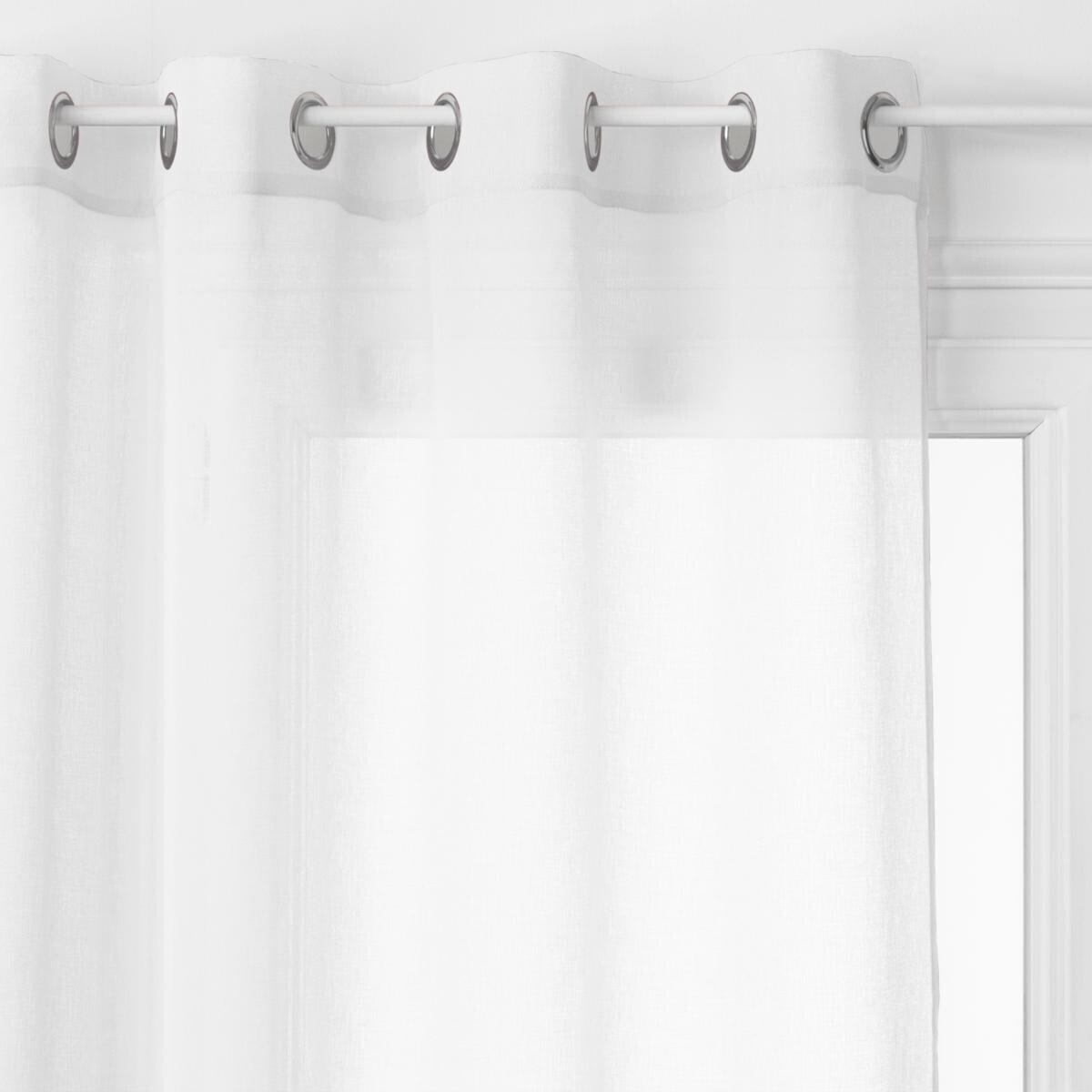 Sheer curtain "Georgette" White, 140x240 cm