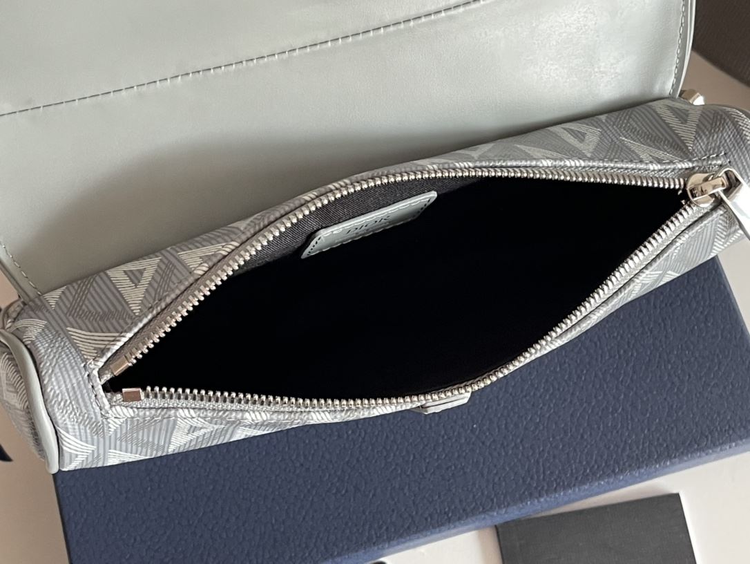 Saddle Bag Grey/Black For Women‎ 10in/26cm CD 1ADPO093CDP_H42E1:1High-quality replica