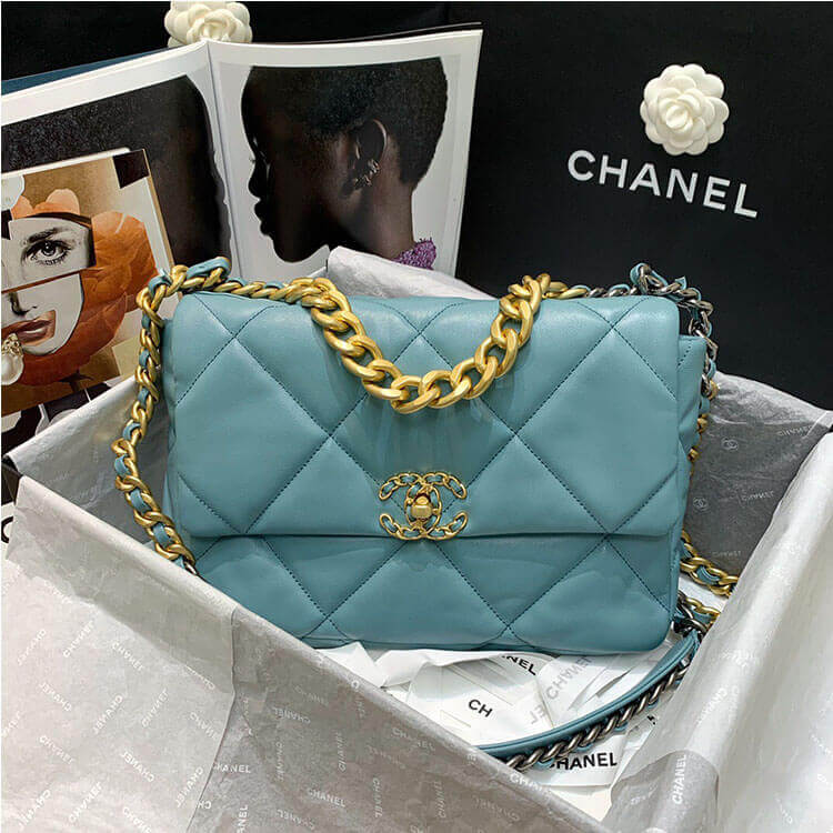 Chanel 19 Large Handbag1:1High-quality replica
