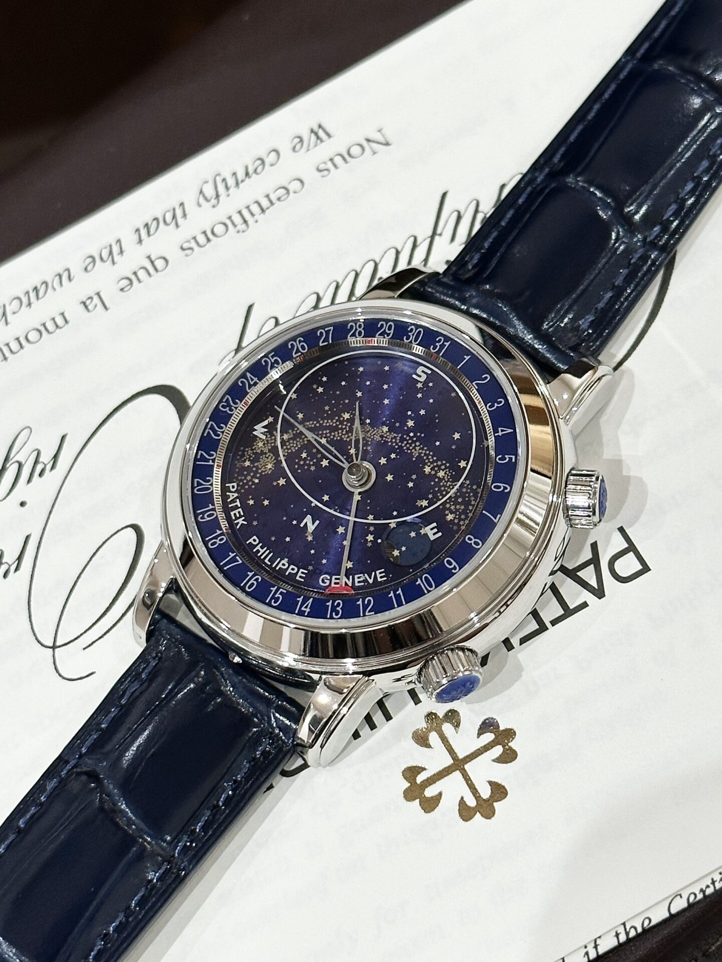 Patek Philippe Complications 6102 Replica 11 Watch Blue 44mm - Top club