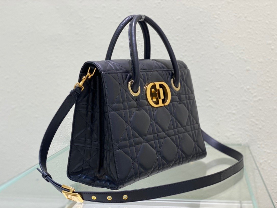 Christian Dior Micro 30 Montaigne Bag Black, For Women, Women’s Handbags 15cm/6in CD S2110UMOS_M9001:1High-quality replica