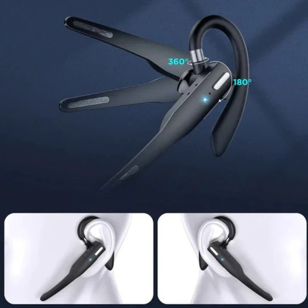 Professionele Bluetooth-headset met Ruisonderdrukking en Ergonomisch Ontwerp