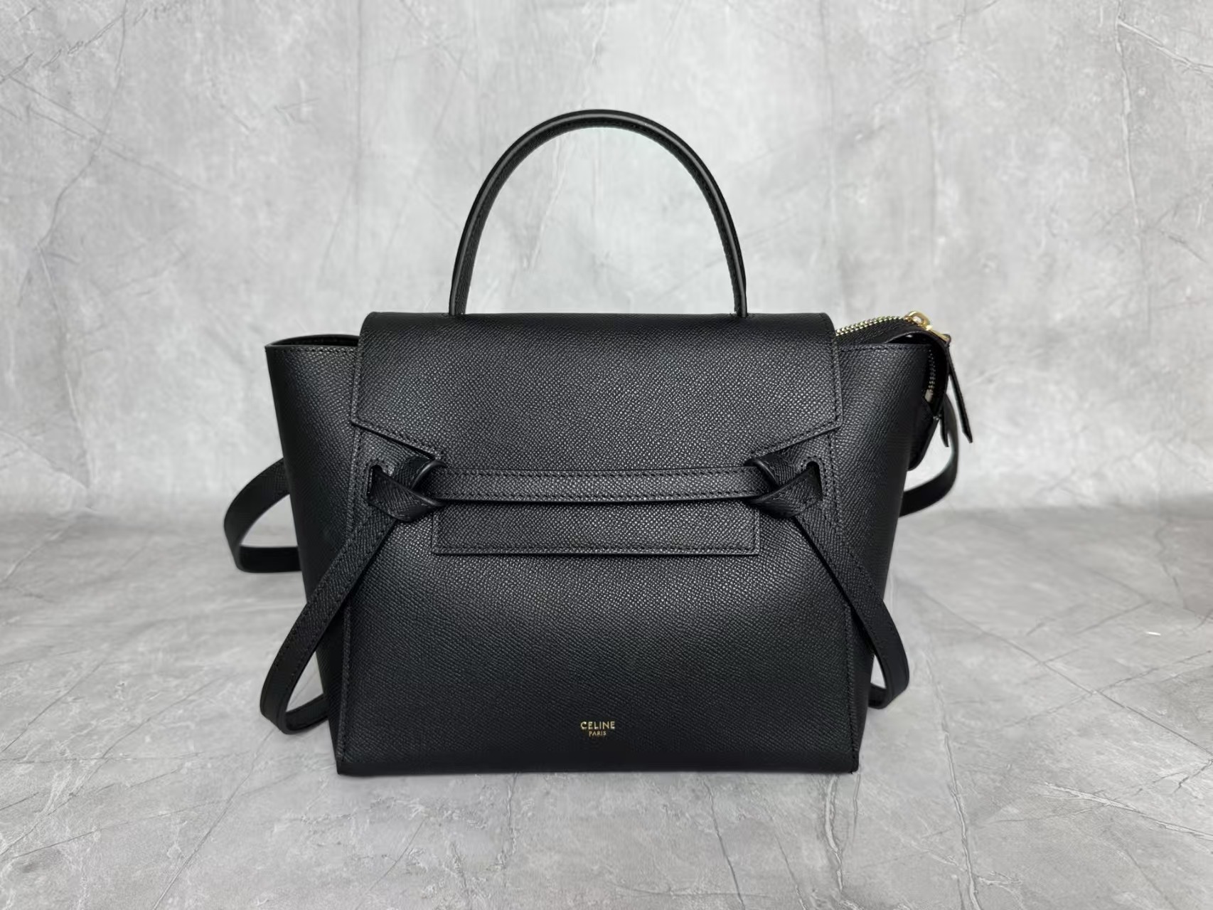 Celine Belt Palm Print Catfish Bag