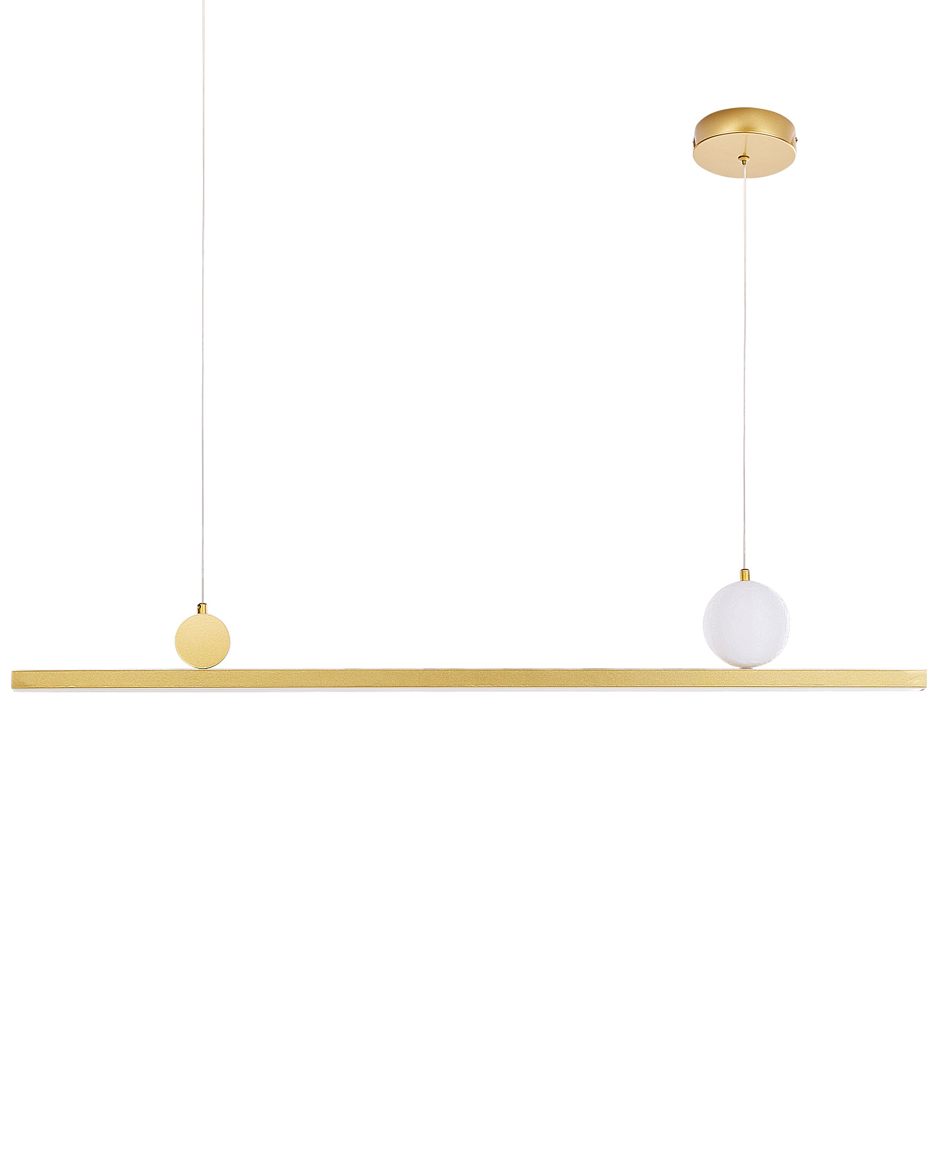 LED Pendant Lamp ALWAND Metal Gold