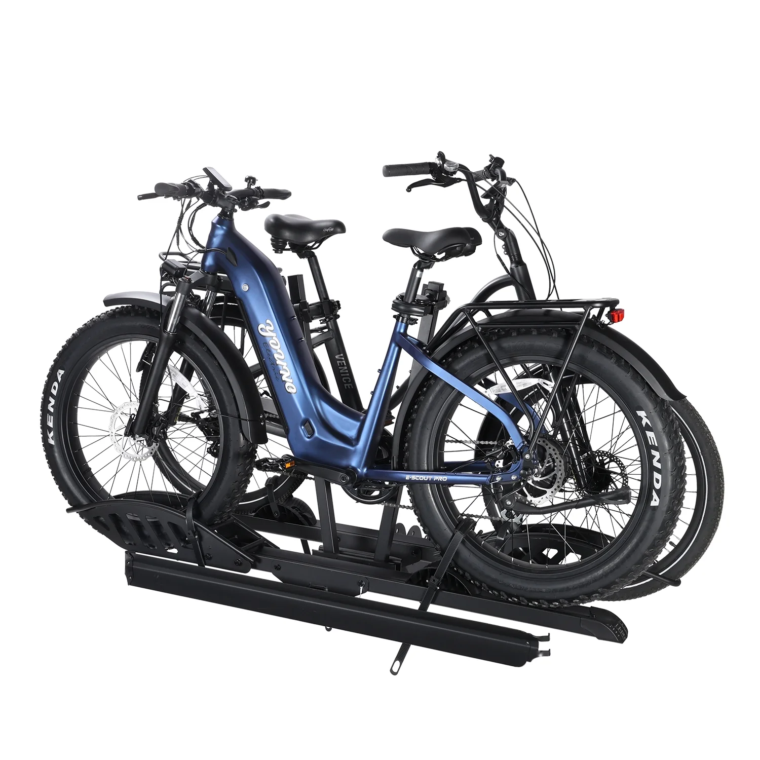 Young Electric Ebike Rack, 200lb Capacity, Alloy Steel Hitch Mount, Fits 5-Inch Fat Tire Bikes, 2-Inch Receiver - Image 34