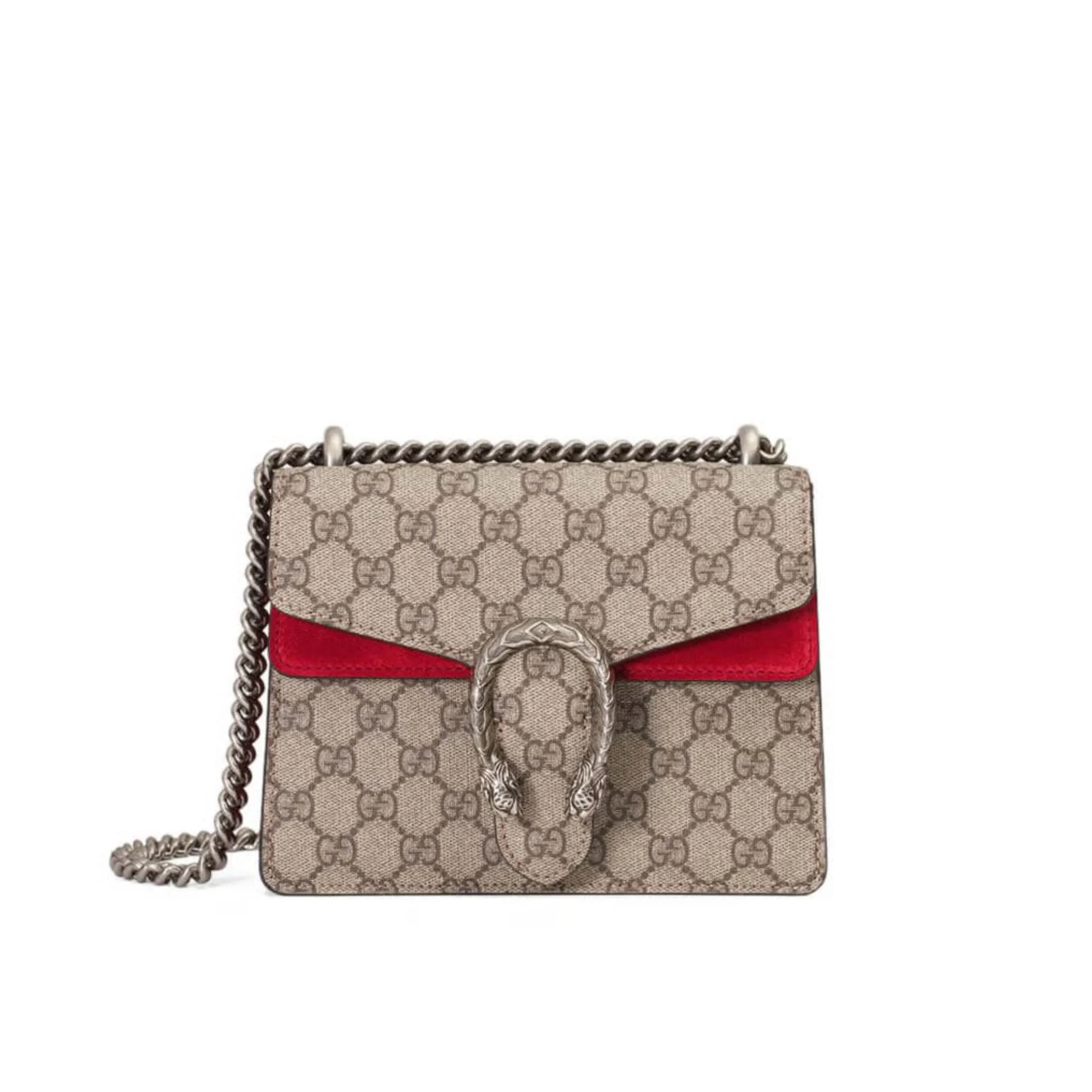 Gucci Dionysus GG Supreme Mini Bag Red 20cm1:1High-quality replica