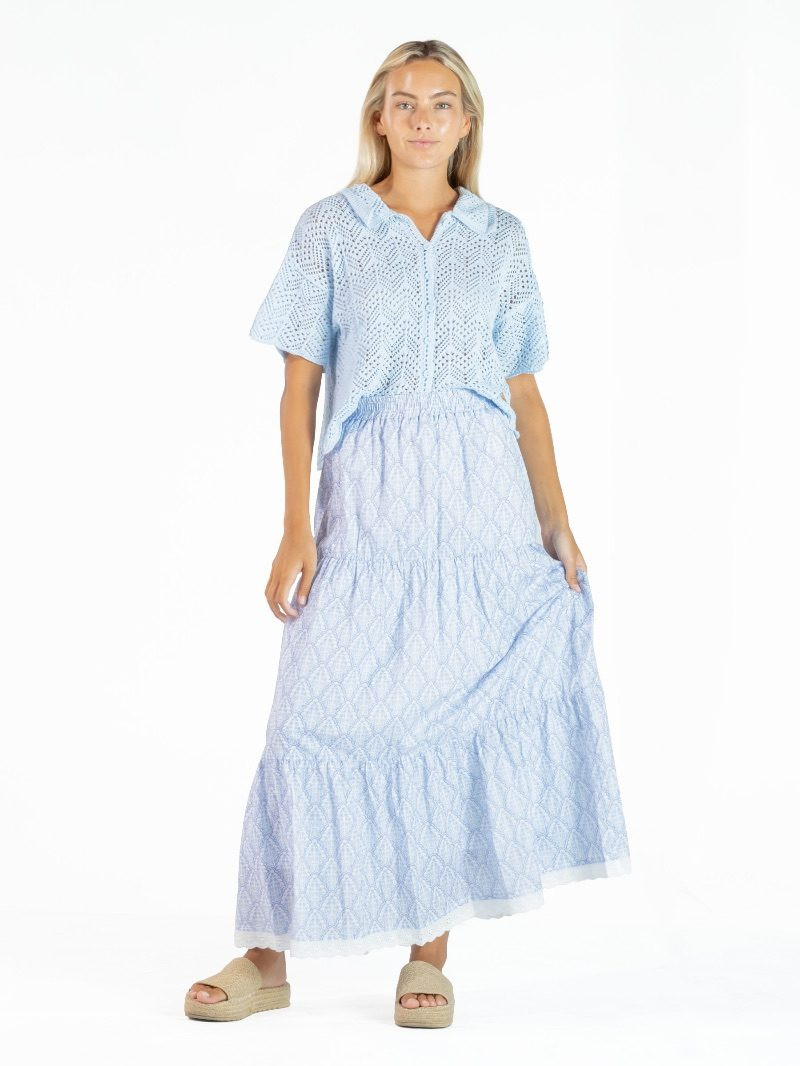 0126-SKRT-TIER-MAXI-SCFL - Simply Southern Outlet